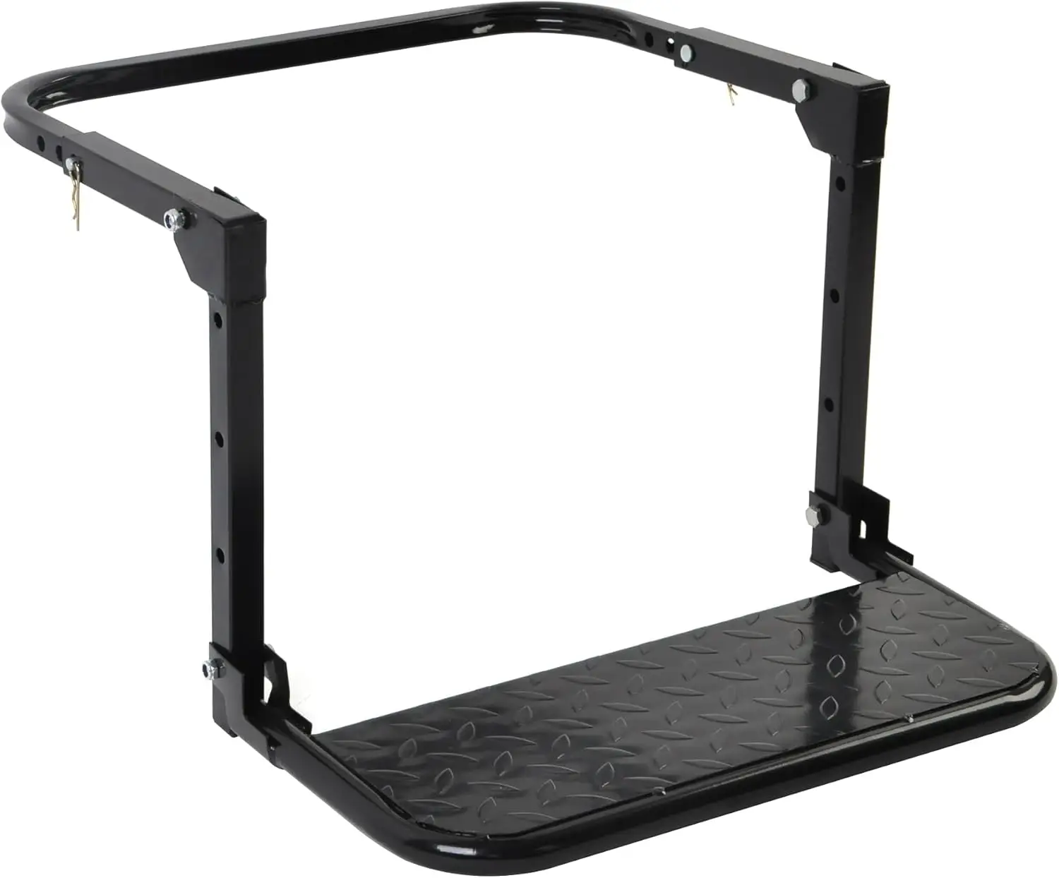 

Регулируемая складная ступенька для грузовых автомобилей-внедорожников — портативная нескользящая платформа емкостью 300 фунтов