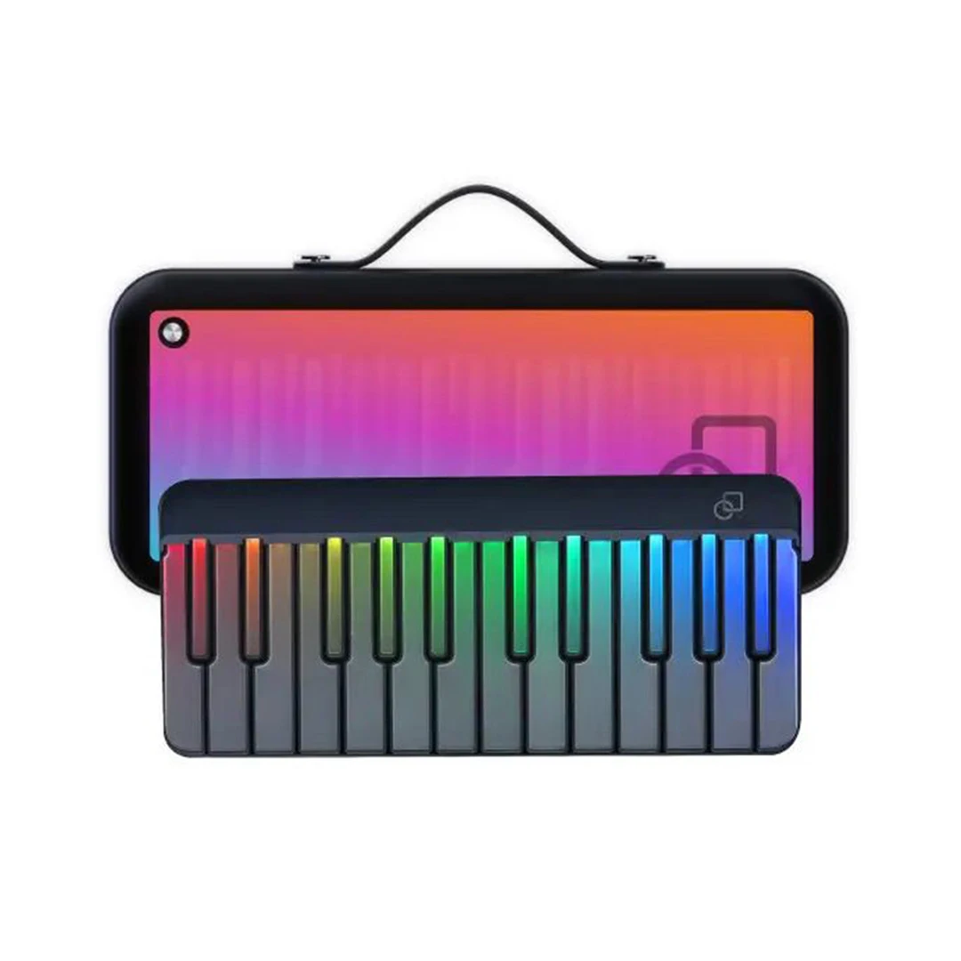 Smart Piano Keyboard with MIDI Controller Smart LED Keyboard Smart Interactive Sing-Along with Chords for Beginner