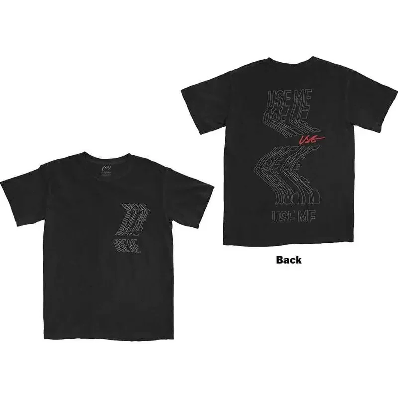 Camiseta Pvris Use Me preta nova