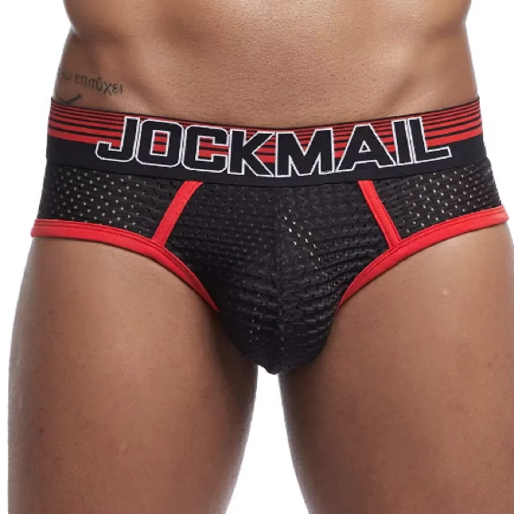 Sous-vêtements sexy en maille de nylon pour hommes, slips pour hommes, bikini, boxer, slips, maillots de bain image 2