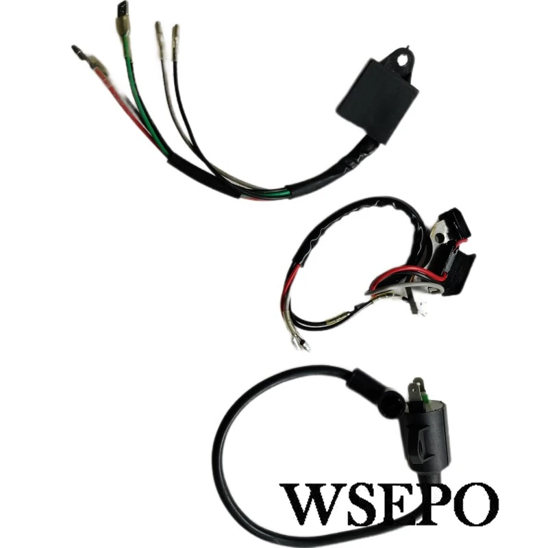 OEM Quality! Spark Ignition Kit(CDI+Ignition Coil+Magneto Wire) For ET650 950 63CC 2 Stroke Gas Engine 600W-900W Generator Parts