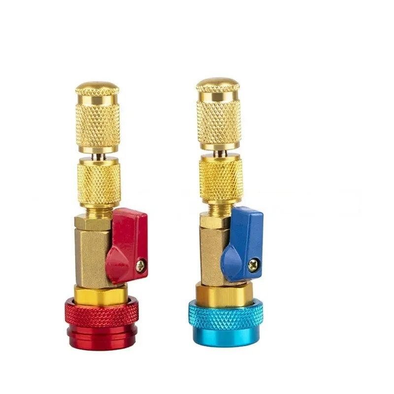 A/C Valve Core Quick Remover Installer - No Refrigerant Loss Tool for R134a & R1234YF Systems