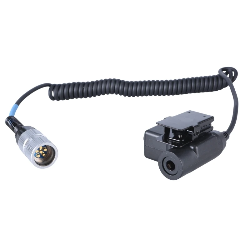 

U94 6Pin Plugs PTT Cable Headsets Adapter PTT for AN/PRC148 & PRC152 601E