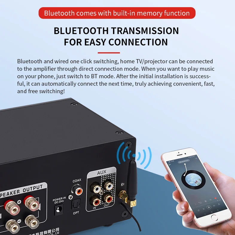 NEWBRZHIFI M7 Desktop Mini Fever Sound Amplifier All-in-one Machine House Hold Power Amplifier Stereo Bile Machine