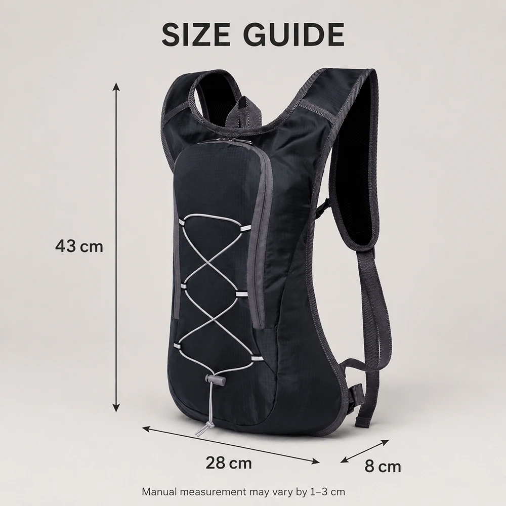 Lightweight Hydration Running Vest Cycling Backpack 2L Water Bladder MTB Hiking Drinking Backpack for Men Women Outdoor