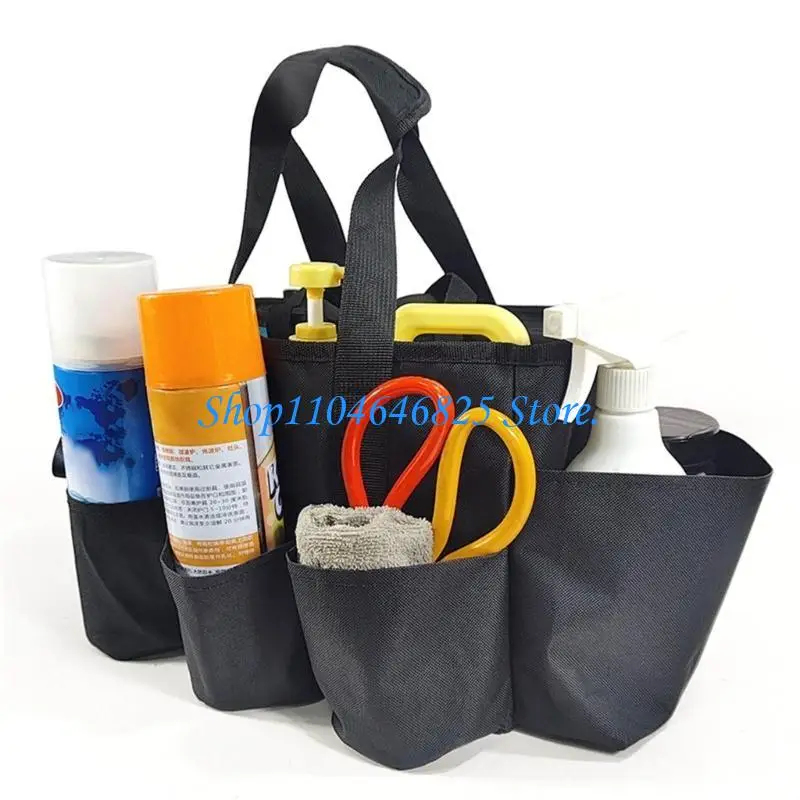 

Upgraded Tool Bag Thickened Large Capacity Waterproof Wear-Resistant Tool Multiple Pocket Electrician Storage Bag