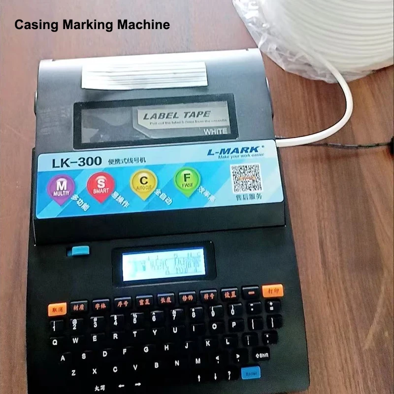 

Машина для маркировки корпуса компьютера Номер кодирования линий Номер трубки Принтер Номер трубки Печать термоусадочных трубок Маркировочная машина