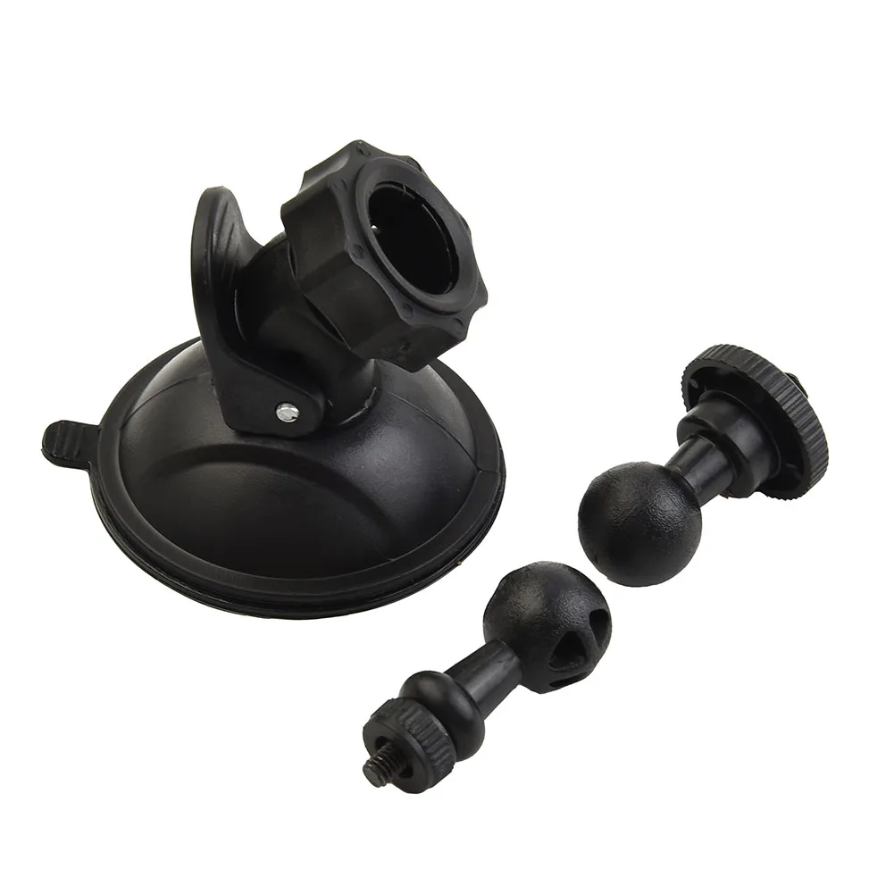 Car Mounted Recorder Bracket Dash Cam Holder 360 Degree Rotatable Camera Stand Suction Cup 4mm 6mm Smartphone Bracket