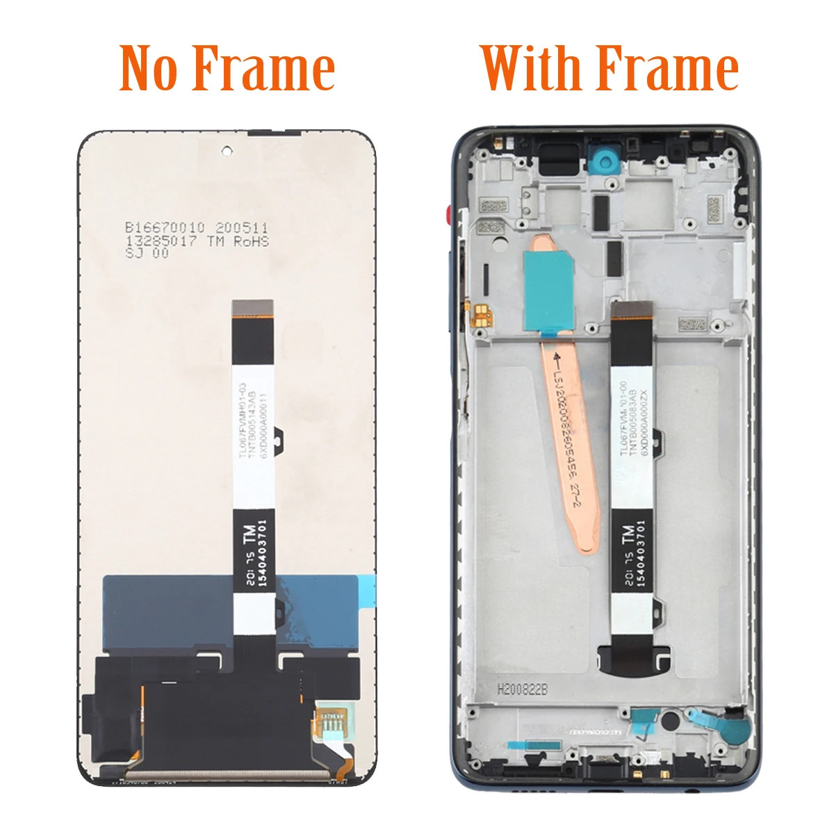 For Xiaomi POCO X3 Pro MZB07Z0IN M2102J20SG LCD Display Touch
