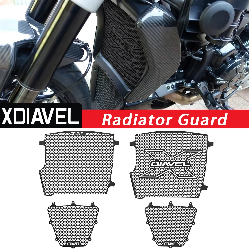 

For Ducati XDiavel XDiavel-S X-Diavel S 2015~2020 2019 2018 2017 2016 Motorcycle Radiator Grille Cover Guard Protection Protetor