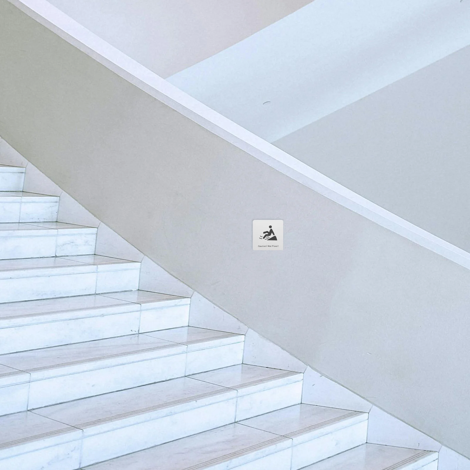 Rutschiges Sicherheits-Vorsichtsschild für den Boden, wasserdicht, verschleißfest, Warnung für den Einsatz im Badezimmer zu Hause, im Einkaufszentrum, in der Schule