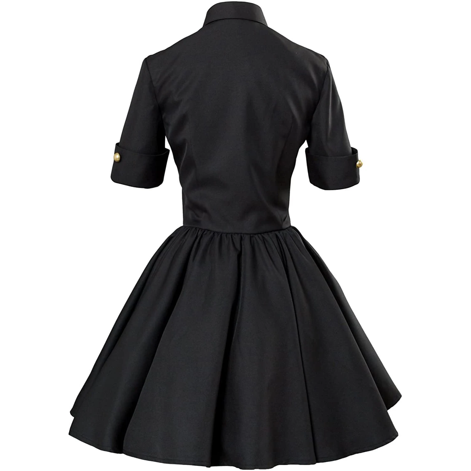 아스터포드 코스 드레스, 블랙 드레스, 할로윈 애니메이션 롤플레잉 드레스, 파티 댄스의 고딕 코트 스타일 드레스에도 적합