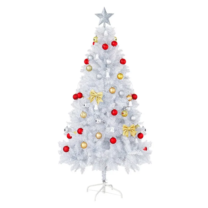 Christmas Tree Package 1.2m White Christmas Scene Decoration Luxury Home Furnishings Christmas Decorations