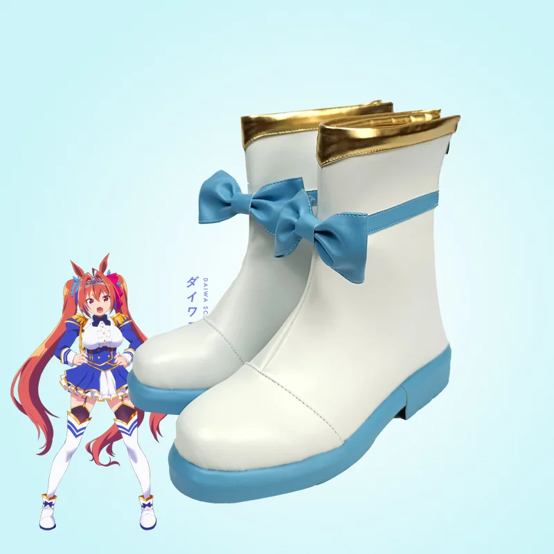 

Игра Pretty Derby Daiwa Scarlet, обувь для косплея на заказ, ботинки, реквизит для костюма на Хэллоуин