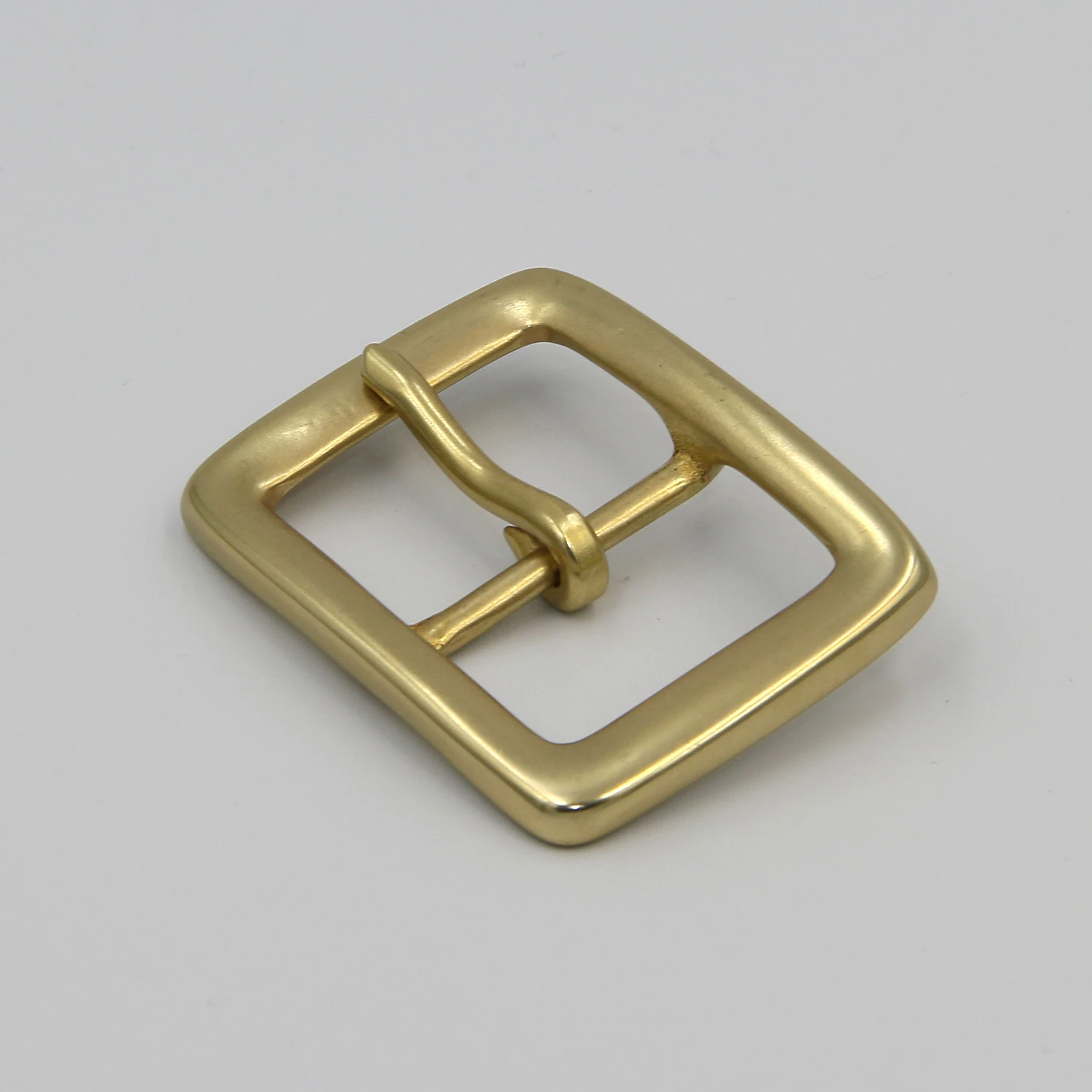 Rectangular Brass Pin Buckle Heavy Duty Classic Belt Buckles