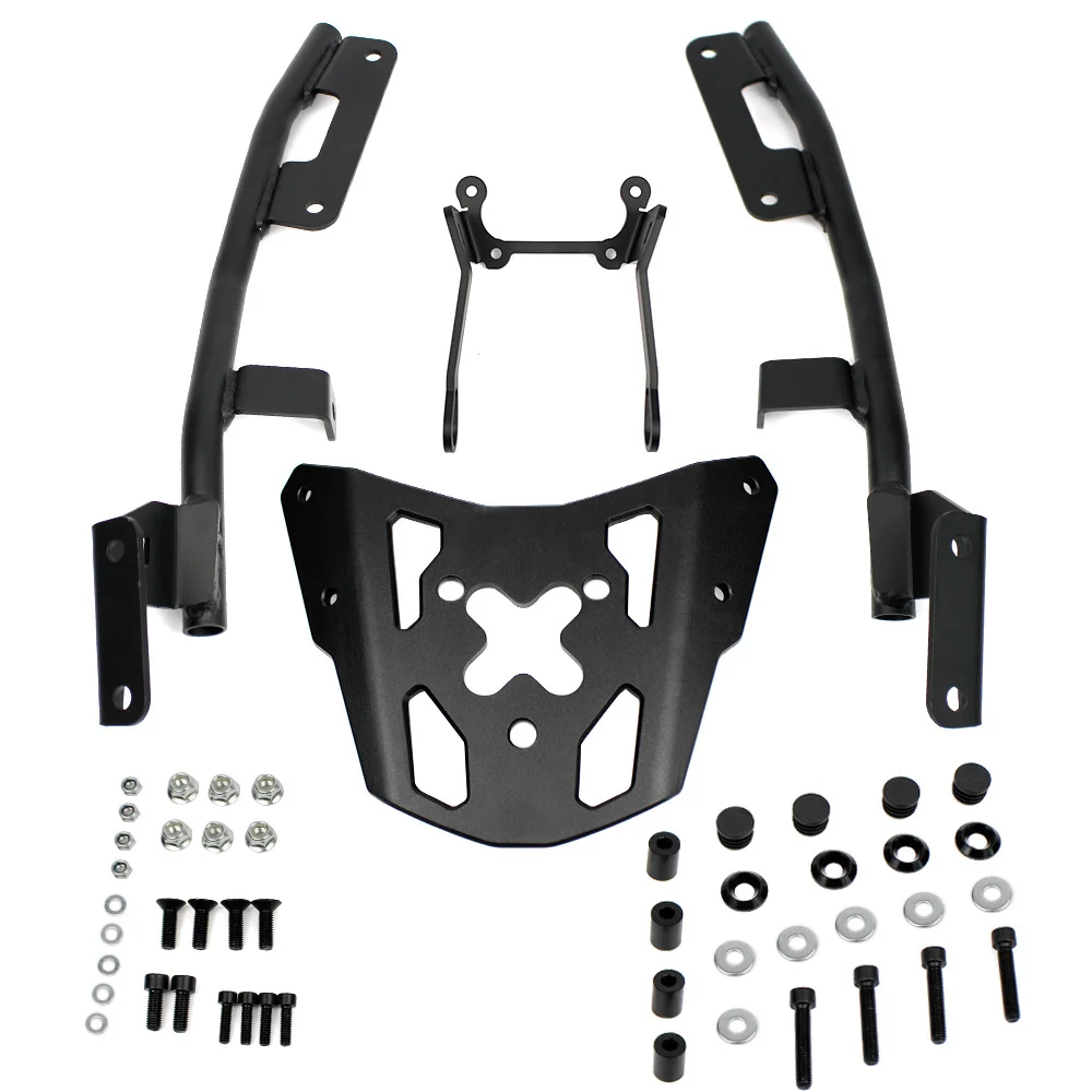 XXUN Motorcycle Parts Aluminum Rear Carrier Luggage Rack Shelf for Yamaha MT 09 FZ 09 MT09 FZ09 2017 2018 2019 2020
