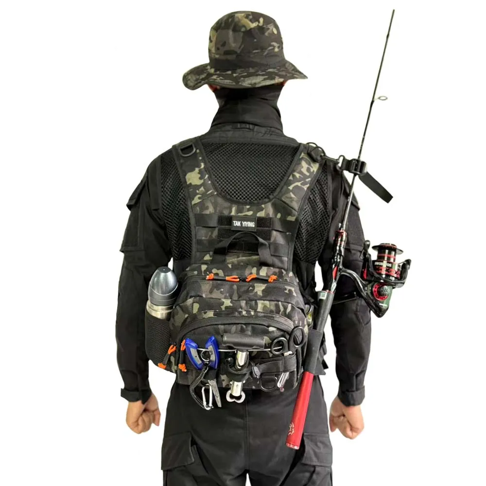 

Outdoor Tactical Waist Bag Multi-Function Mountaineering Equipment Hiking Travel Cycling Water Bottle Backpack Lure Hunting Bag