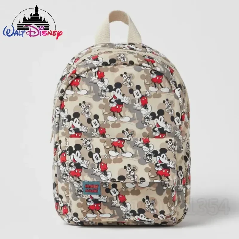 Disney Mickey New Children's Backpack Cartoon Original Children's Schoolbag Large Capacity High Quality Fashion Casual Backpack