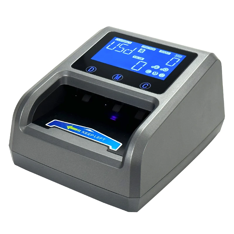 HL-600 USD EUR Israeli Shekels Fake Notes Detector Forged Money Checking Machine Money Counter Brasil Cash Detecting Machine