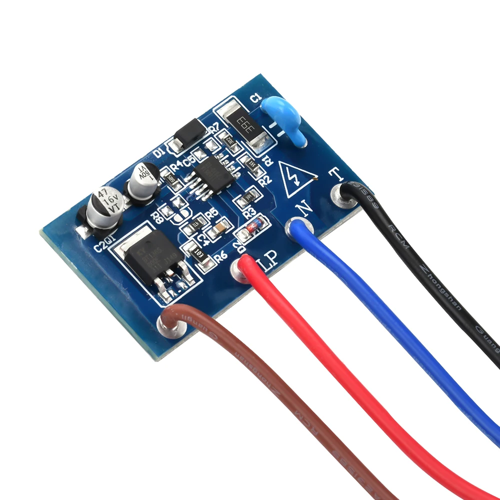 AC110-230V Touch-Lichtschalter Tischlampen-Dimmer-Steuermodul Sensor-Touchschalter Kompatibel mit Glühlampen LED-Wandleuchten – Detail 1