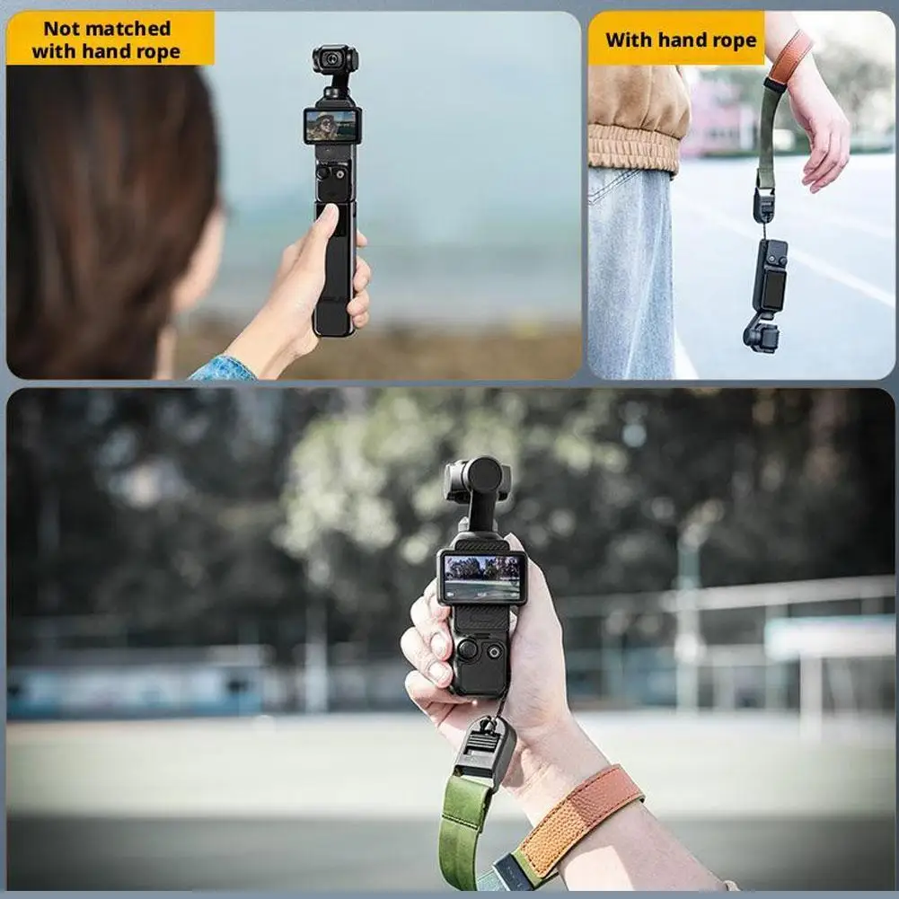 Cinturino da polso per fotocamera a sgancio rapido compatibile con Insta360 e action cam Accessori sicuri per action cam portatili
