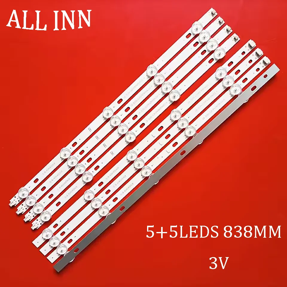 

LED Backlight Strips For 43PUS6504 43PUS7505 43PUS6554 43PUS7555 43PUS6754 43PUS7304 LB-GM3030-GJPHP434X10AUS2-X IC-B-AOAG43DA28