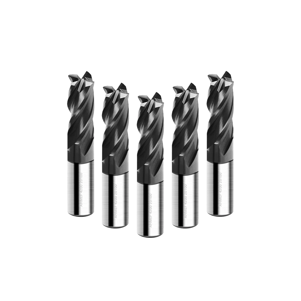 

Cheap And High Quality Solid Carbide End Mill Plastic Die Steel (HRC≤52)Steel AHMEF 4-flute Mills (30°) Milling Cutter