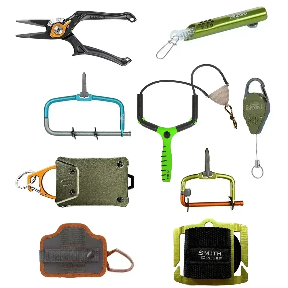 

Fishing Rod Holder Lure Portable BFS Aluminum Alloy Fly Fishing Tackle Quick Rod Assistant Tools