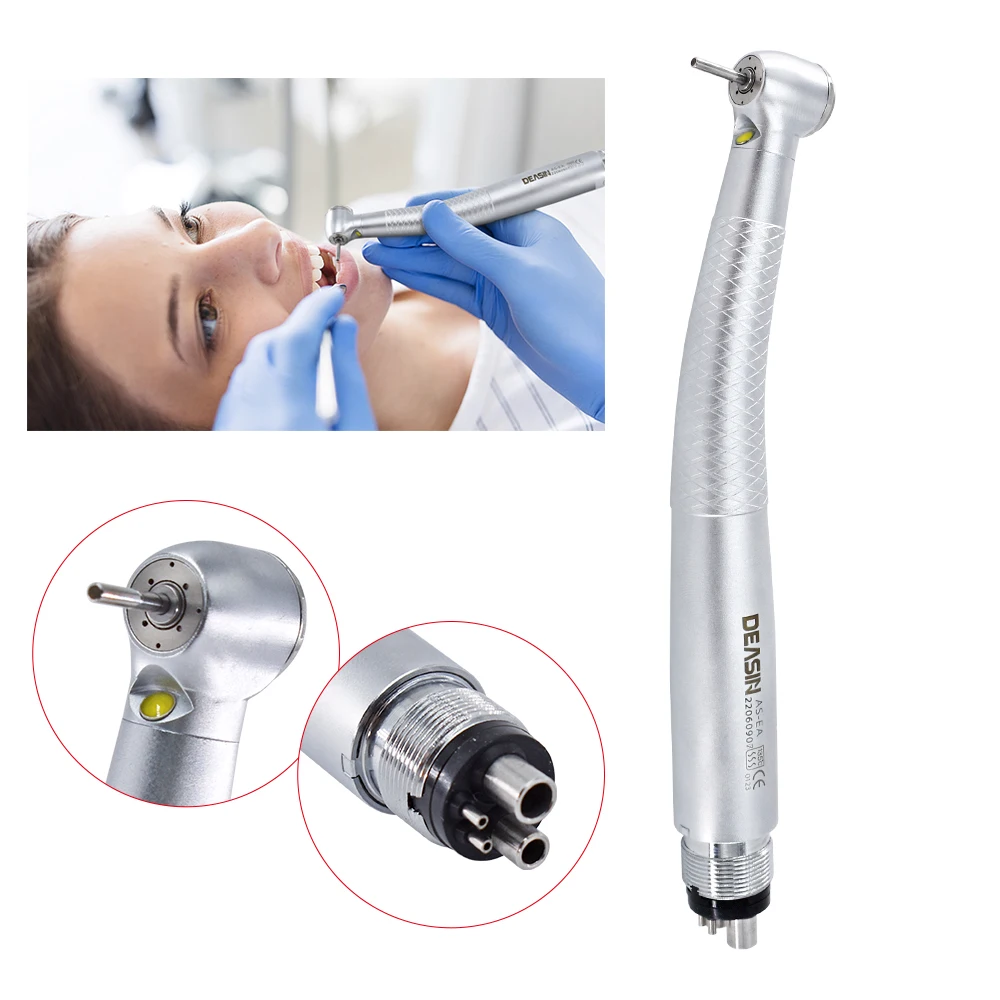 COXO type Dental Led High Speed Handpiece Self-powered Air Turbine Dental Handpiece with E Generator