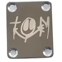 New!!!! High Quality,Tom Delonge, Chrome Neck Plate ,  Strato, Electric Guitar,