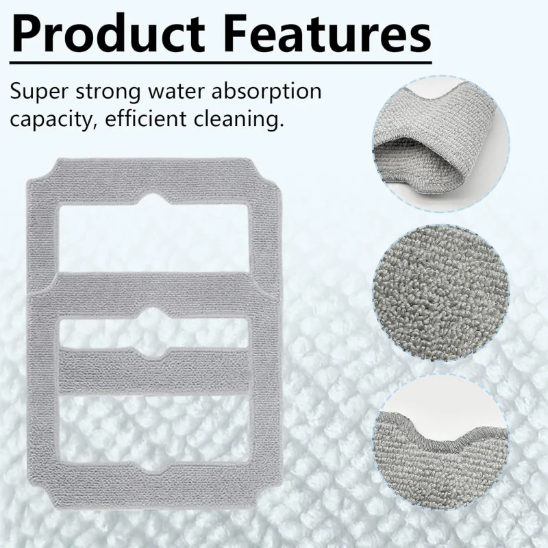 Reemplazo para Ecovacs Winbot Mini No.W-CC02-0012 repuestos limpiador de ventanas robótico paño de fregado electrodoméstico