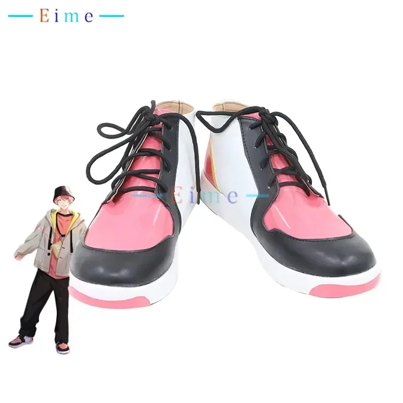 

Game Paradox Live Maruyama Reo Cosplay Shoes PU Leather Shoes Halloween Carnival Boots Cosplay Prop Custom Made