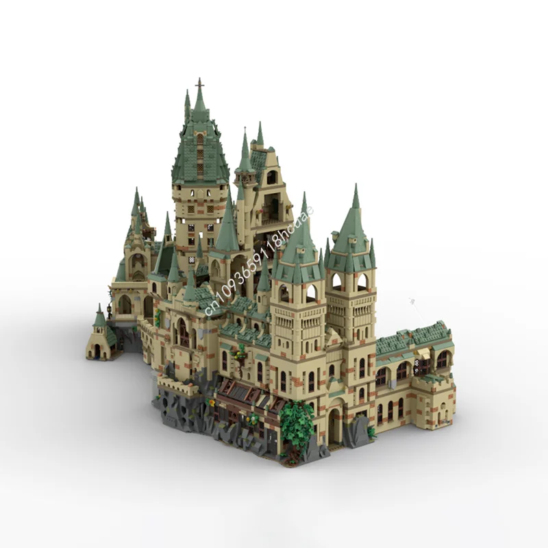 1885pcs MOC HP Modular Defense The Dark Arts Model Building Blocks Construction Toy Assemble Idea Kids Christmas Gifts Birthday