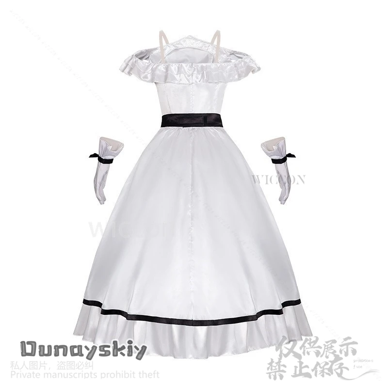 أيكاتسو! أنيمي تأثيري هوشيميا إيتشيغو زي الحفل مرحلة فستان رقص أداء الأبيض لوليتا الباروكات هالوين كوس كوسبف