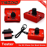 Universal RC Model Parts Servo or ESC Metal Tester ESC Checker Master 3-modes 4.8-6.0V For RC Plane Car Boat Drone Servo Tester