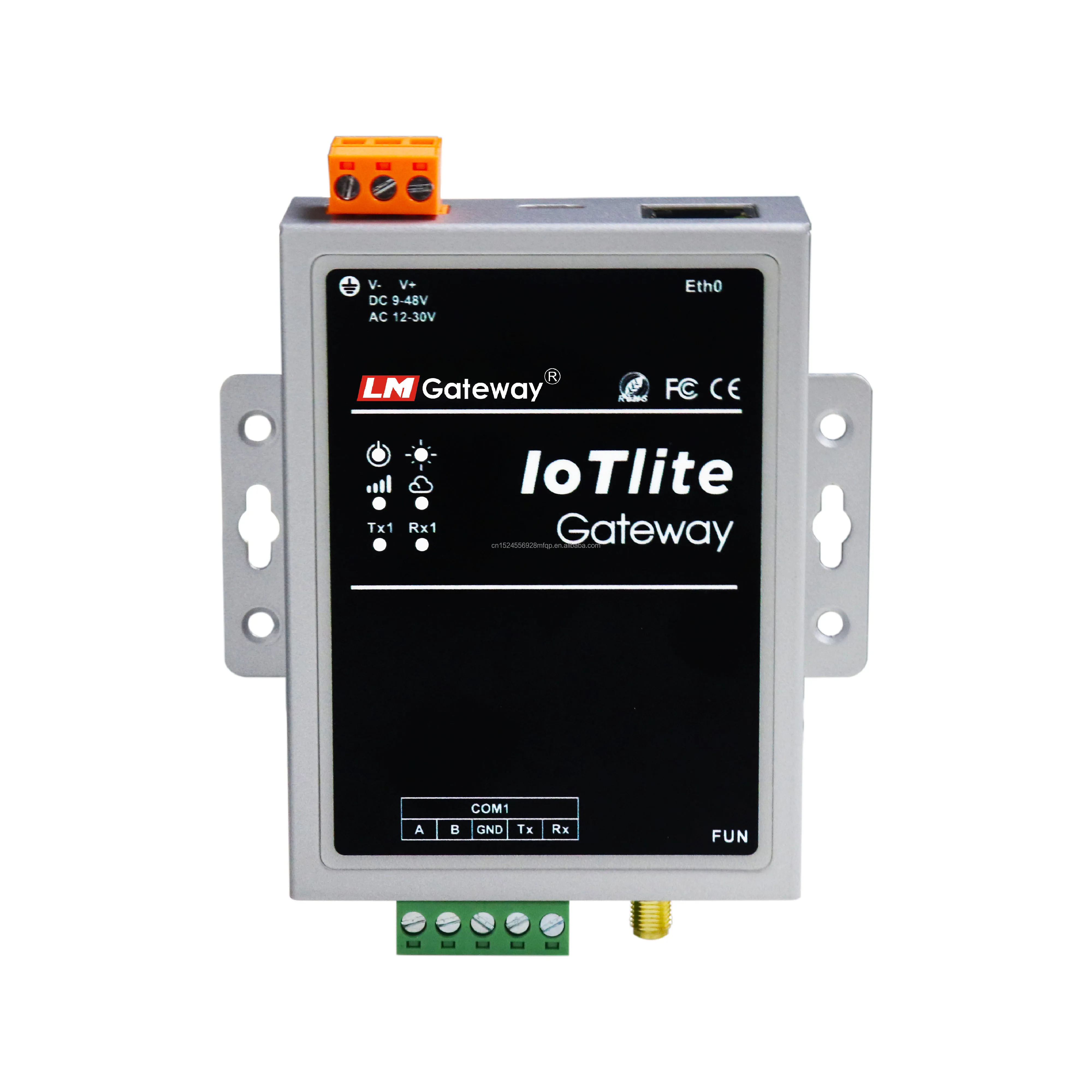 

LM Промышленный удаленный шлюз IoT 4G LTE Cat4 Сотовая сеть Ethernet Расширитель ввода-вывода Offline Caching LM 103-lite