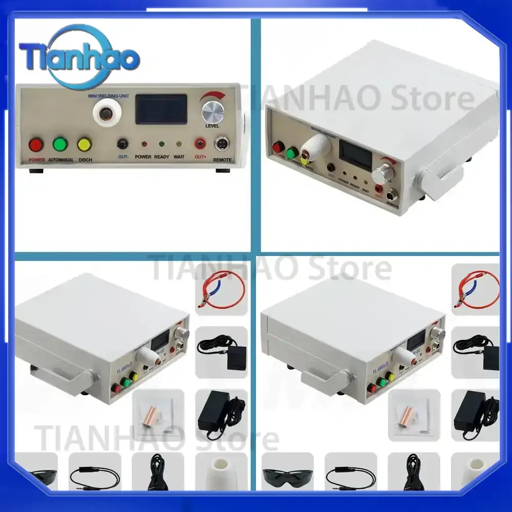 Rechargeable Thermocouple Spot Welder for Thermocouple Wire Welding Machine with Argon Contact Function