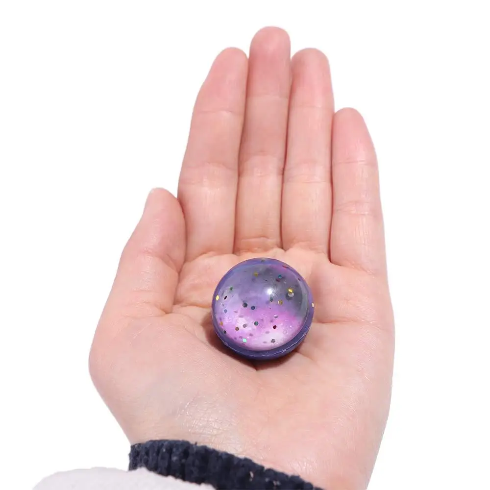 10pcs Galaxy Solar System Planet Balls Foam Bouncy Ball Space Planets Ball Eight Planets Starry Sky Galaxy Foam Ball Theme Party