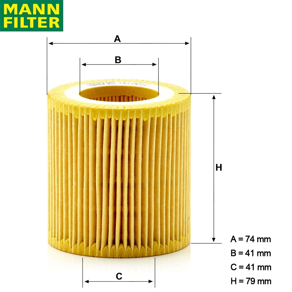 

MANN FILTER HU8011Z Oil Filter For BMW S55B30 Continental Original Corrosion Preventive Top Sealing Ring 11 42 7 854 445