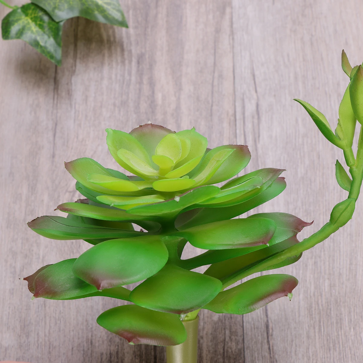 

1 Pcs Premium Faux Succulent Plant Realistic Decorative Greenery For Living Room Shelf Office Table Decoration