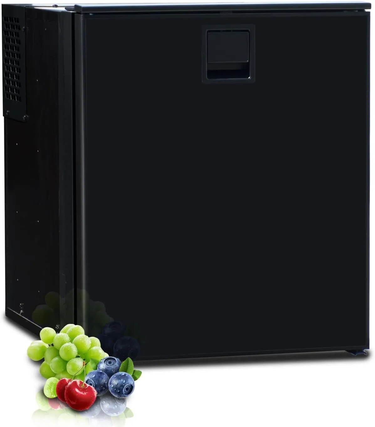 

2.2 Cu.Ft/60L DC 12/24V Compact Portable RV Fridge Black Car Truck Fridge