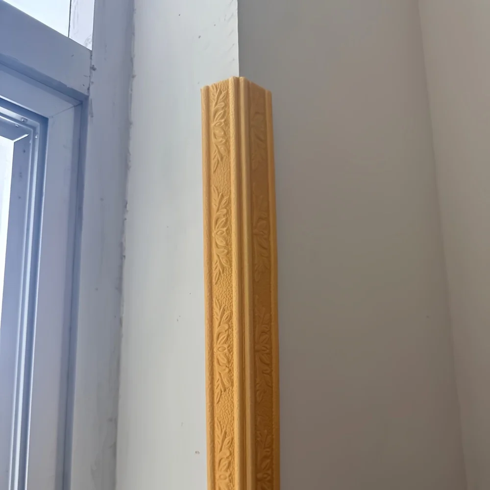 ذاتية اللصق السقف شريط زخرفي خلفية الحدود التفاف ديكور المنزل جدار تقليم خط ملصقات الحائط