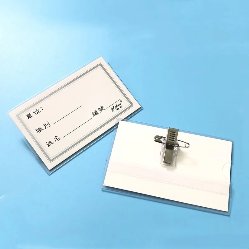 

5 шт., прозрачная брошь-значок на булавке