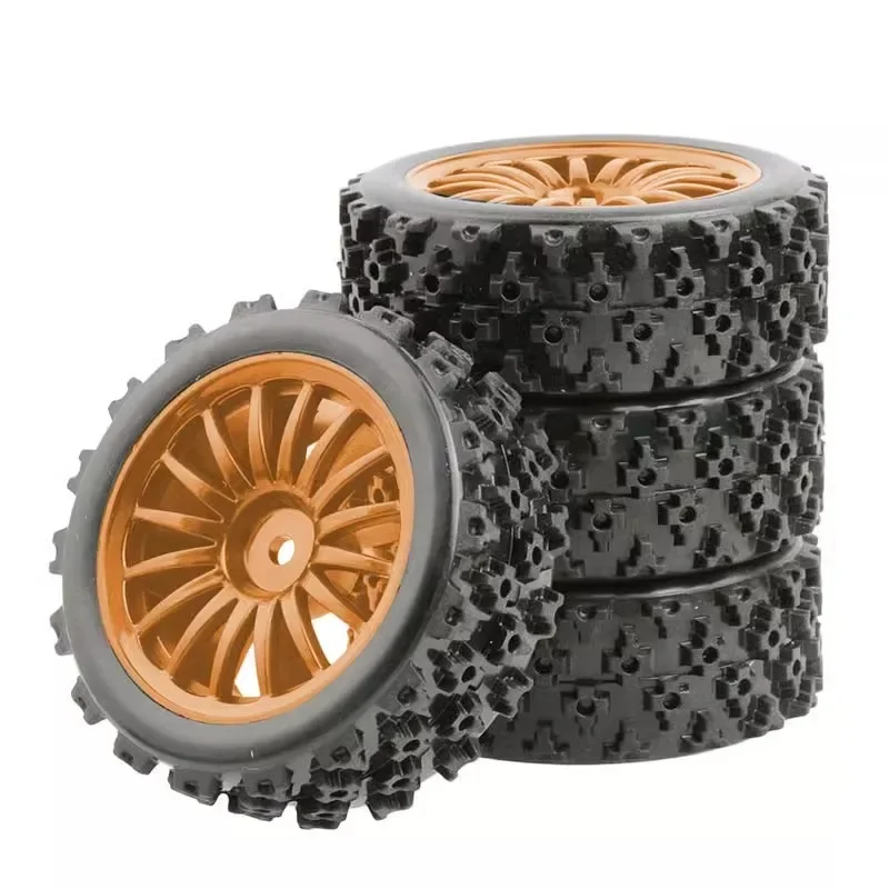 

Wheel Rim Rubber Tires Tyres for Wltoys for HSP 1:10 1:12 1:14 1:16 RC Car Parts Model Accessories RC Car Wheel Rim and Tires