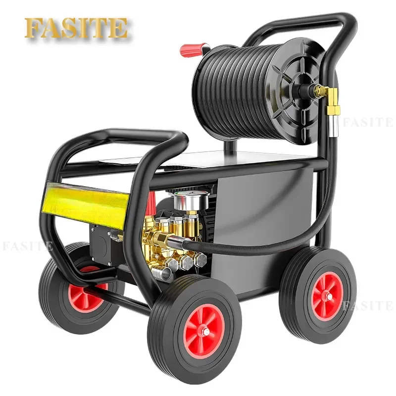 For 220V Ultra High Pressure Washer Commercial Industrial Farm Car Wash Machine High Power Household Cleaning Tool