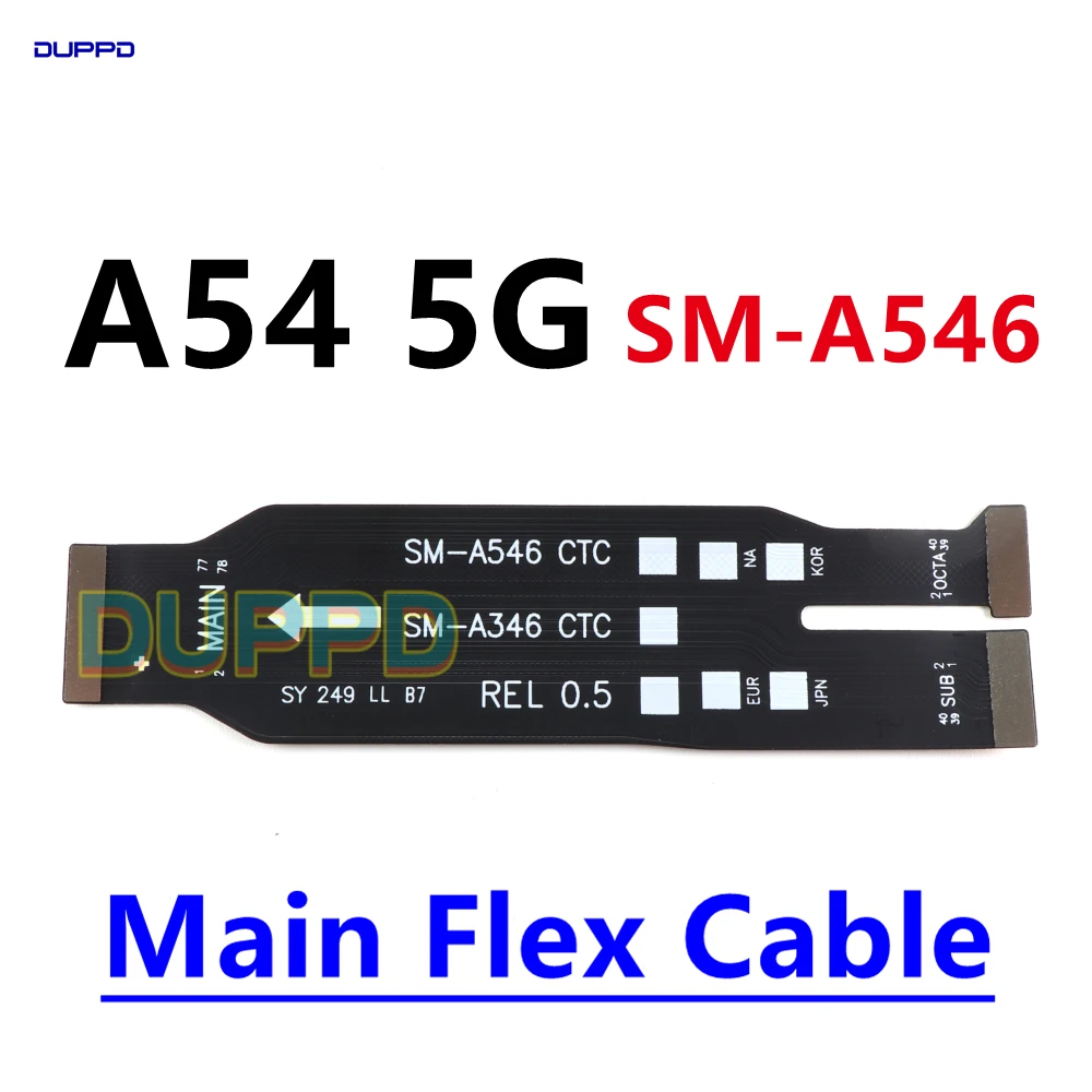 USB Fast Charging Charger Board For Samsung Galaxy A54 5G A546 A546B Main Motherboard Flex Cable