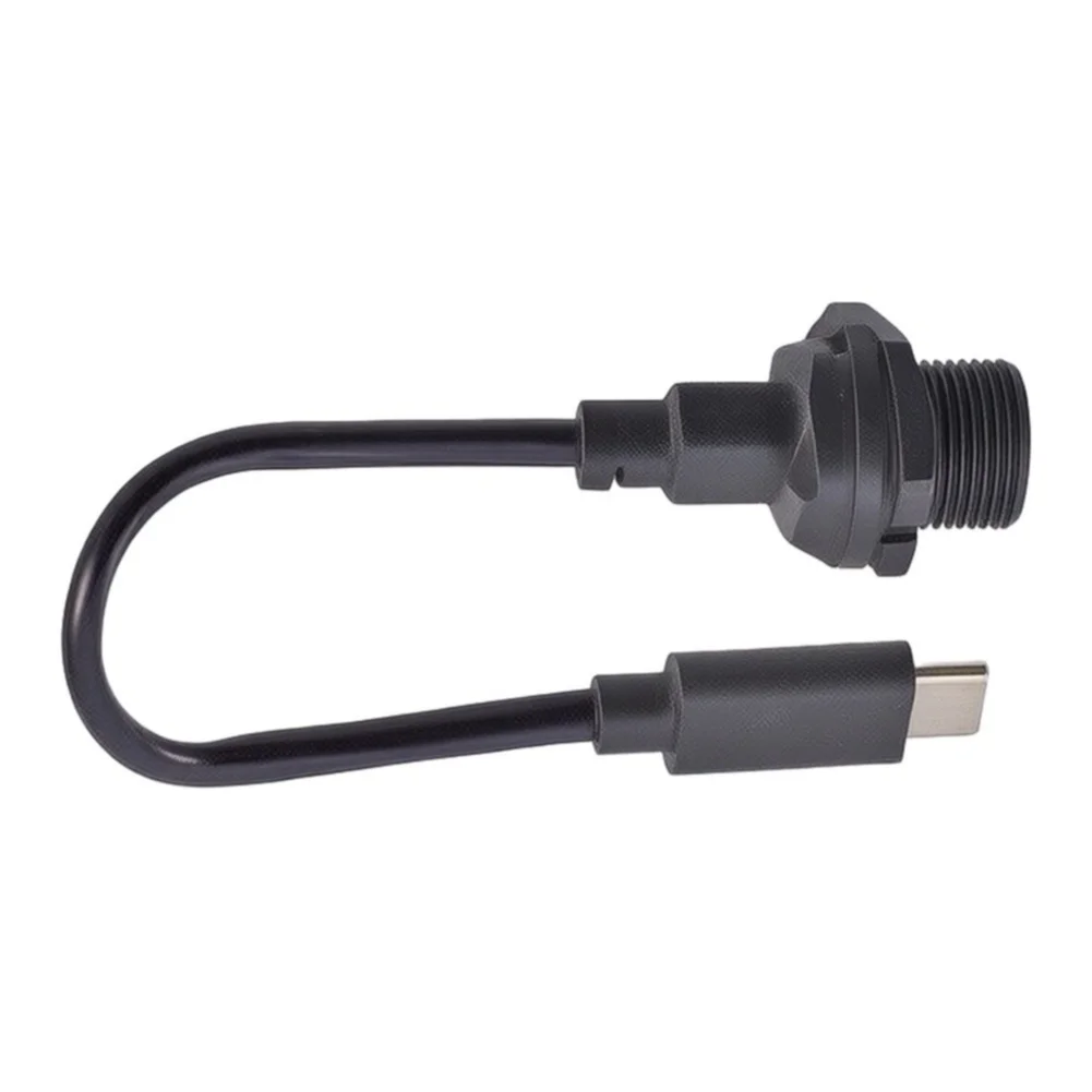 Chassis Mount Type-C Connector with Circular Screw Fixing Mechanism and IP-Rated Waterproof Housing for Stable Use