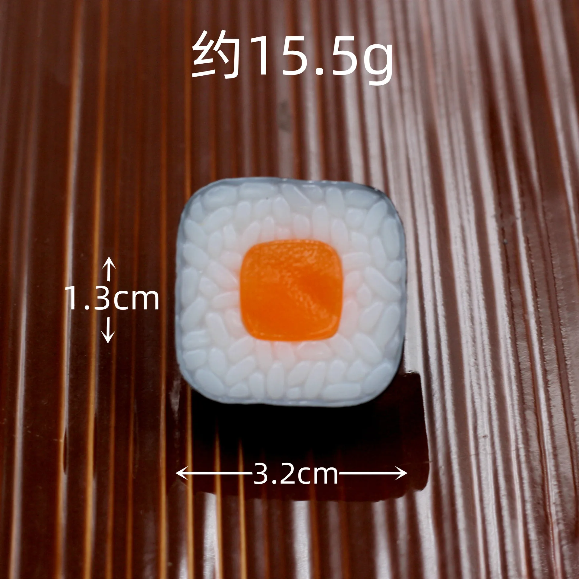 محاكاة السلمون السوشي كرة الأرز نوري غذاء من الأرز نموذج اليابانية مطعم الديكور اطلاق النار الدعائم