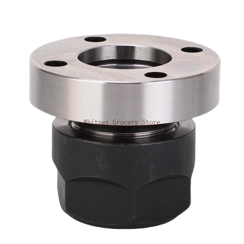 4 Holes Chuck Seat 4 Holes Chuck Seat ER20-D45 Eccentric Nut Flange Collet Holder for Lathe Machining Center Lathe Collet Holder