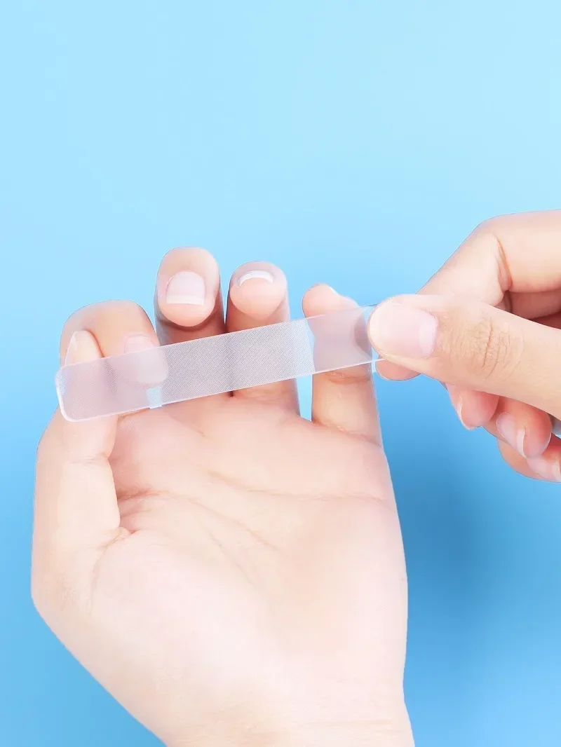 Transparente Nagelfeile, Nano-Glas-Nagelfeilen, professionelle Schleif- und Polierfeilen, Schleifgeräte, Maniküre-Kunstwerkzeuge, mit Box – Detail 3
